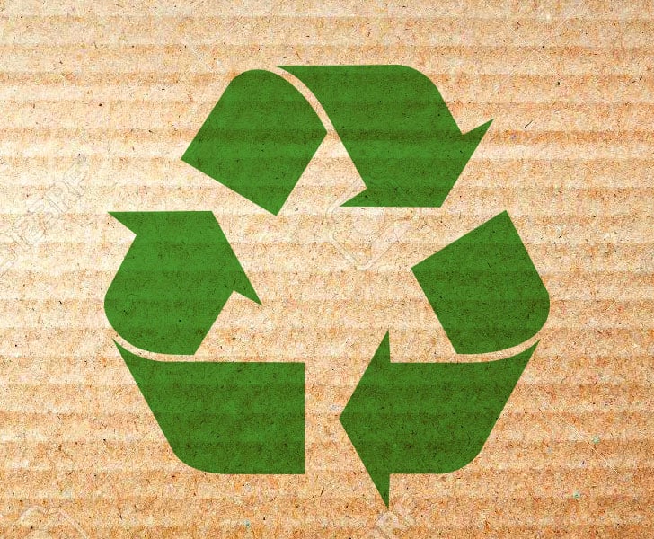 green recycle icon