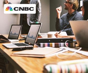 business meeting using trade-in devices