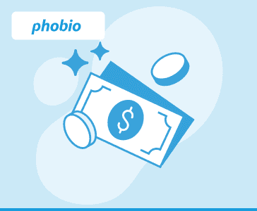 blue saving money icon