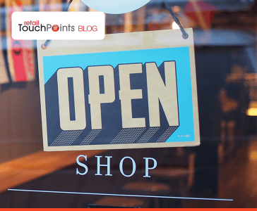 retail hanging open sign