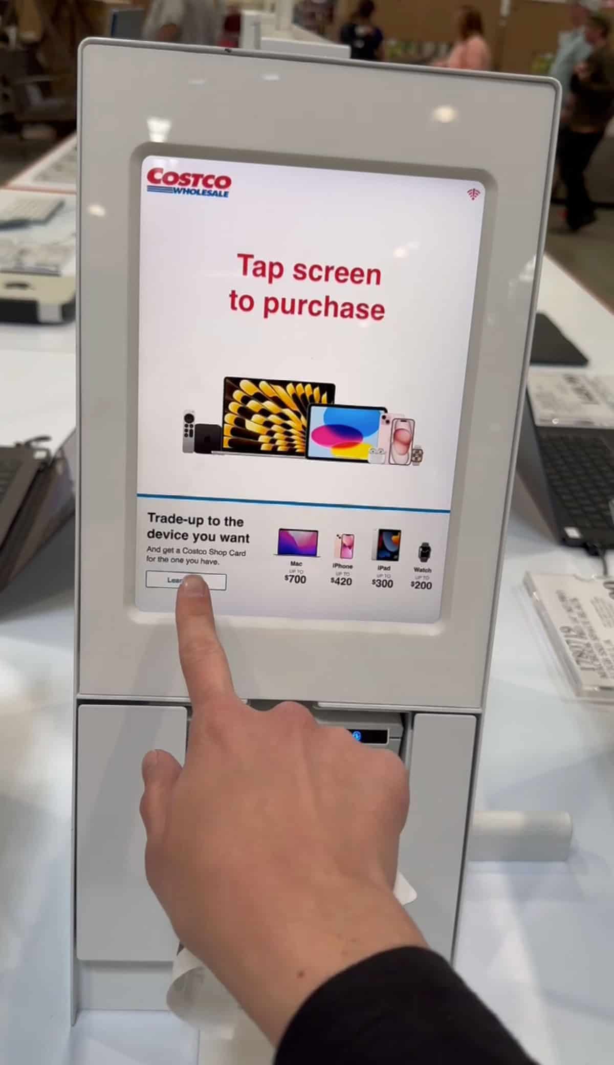 Costco In-Store Kiosk
