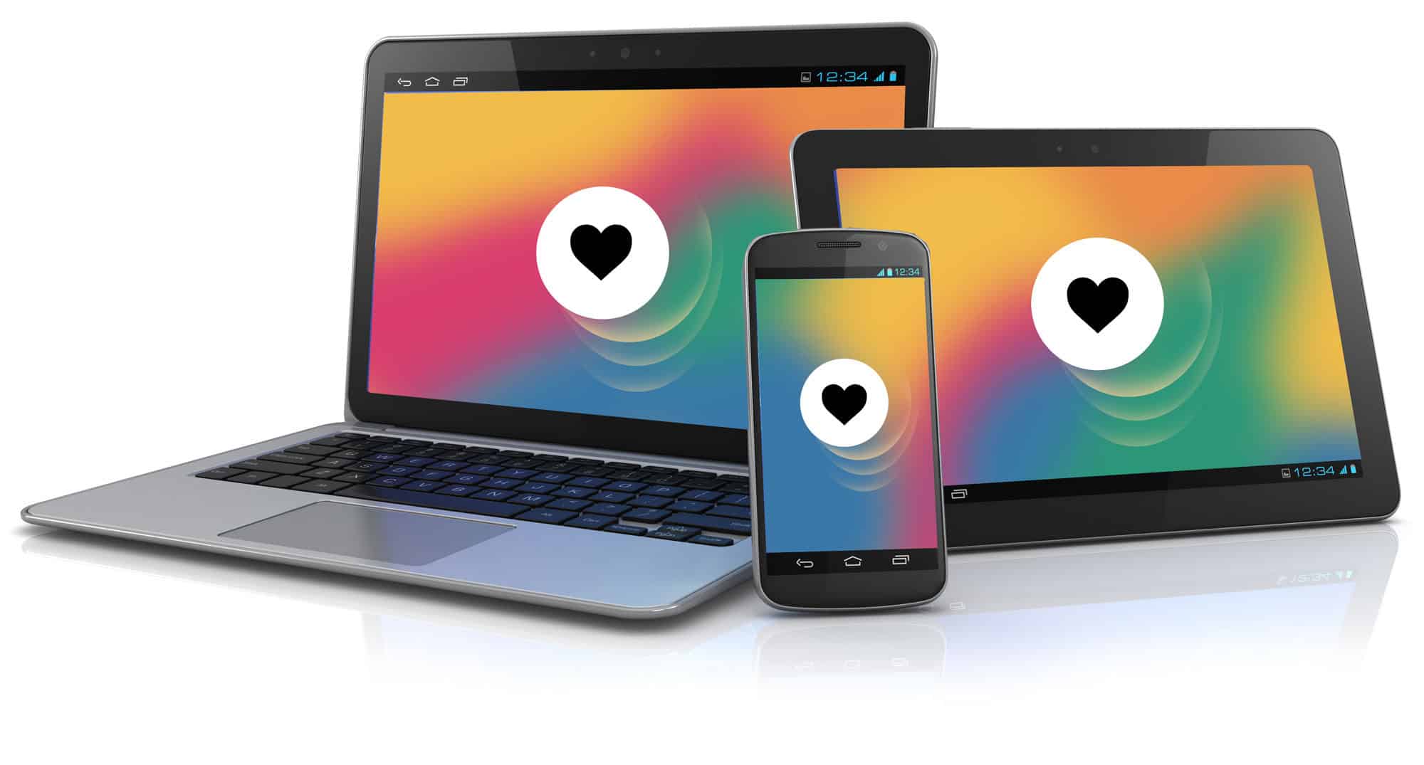 a group of electronic devices